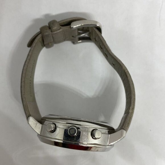 Kate Spade KST23101 Women Gray Leather White Analog Dial Hybrid Smartwatch XX736 - Picture 8 of 12